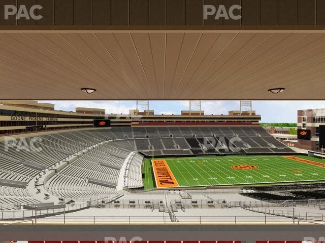 Boone Pickens Stadium - Section Club 514 Seat View