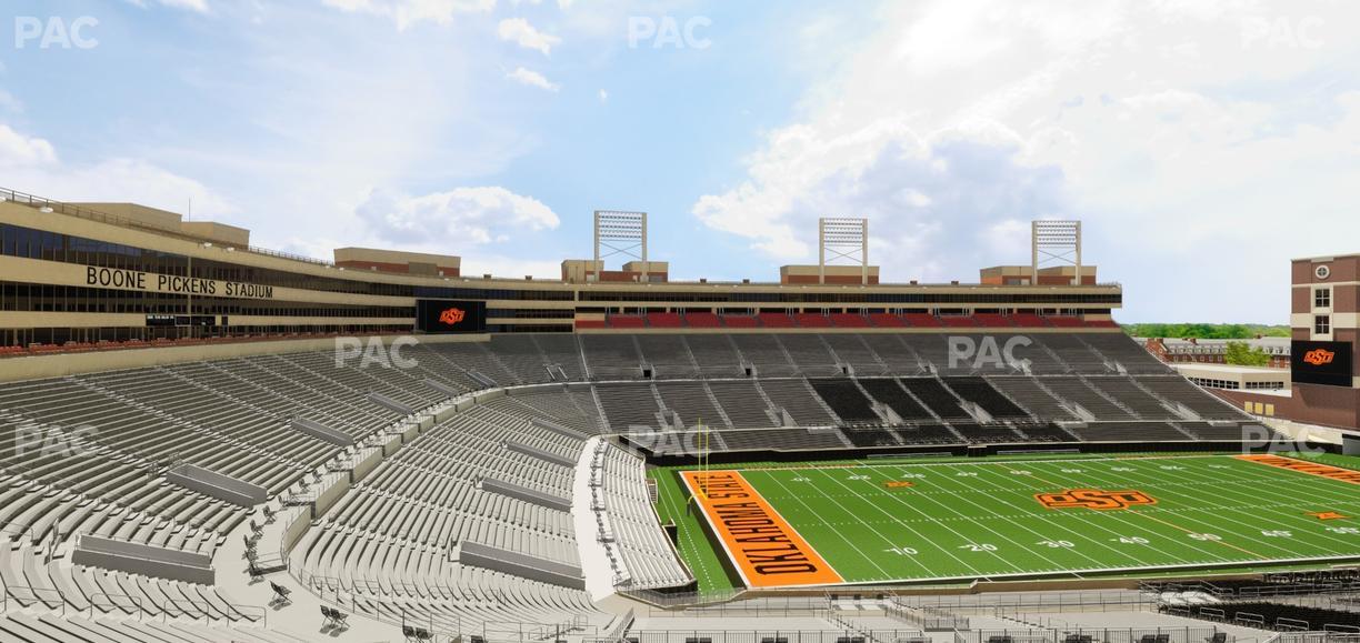 Boone Pickens Stadium - Section Club 515 Seat View