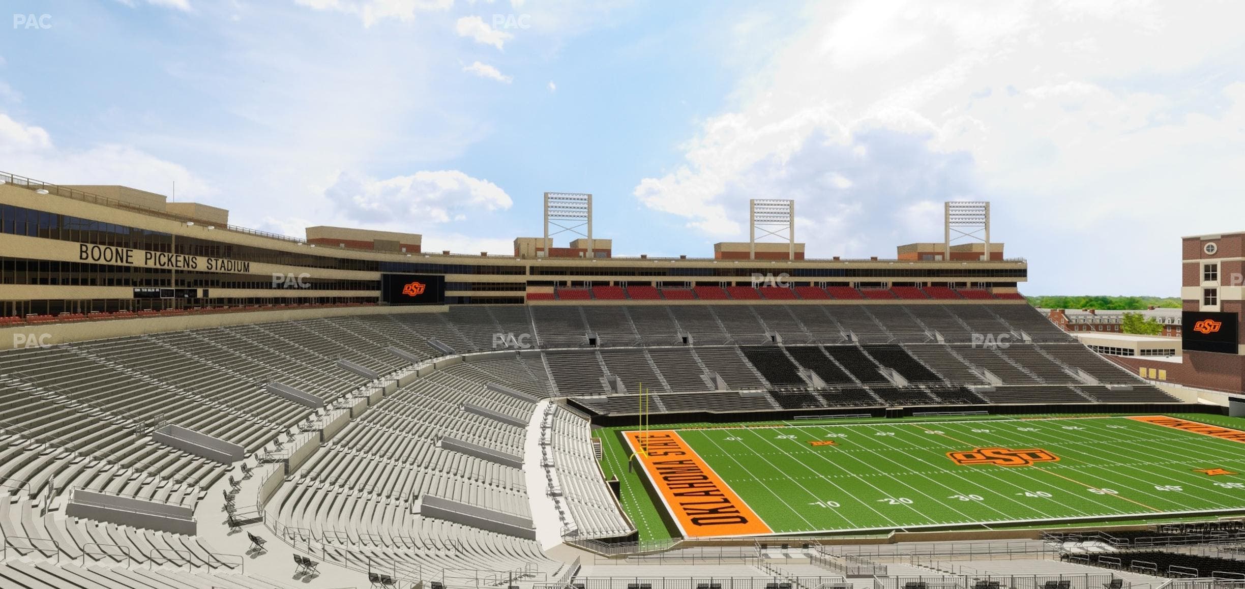 Boone Pickens Stadium - Section Club 515 Seat View