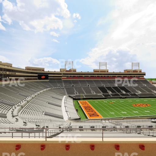 Boone Pickens Stadium - Section Club 515 Seat View