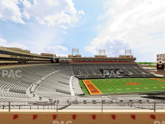 Boone Pickens Stadium - Section Club 515 Seat View Boone Pickens Stadium - Section Club 515 Seat View