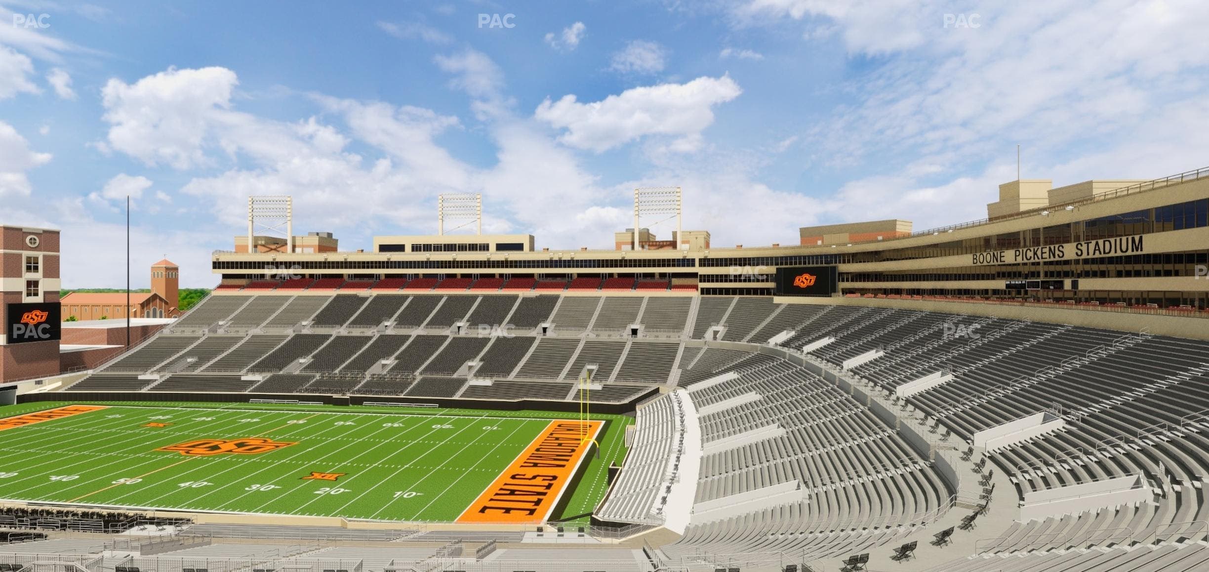 Boone Pickens Stadium - Section Club 551 Seat View