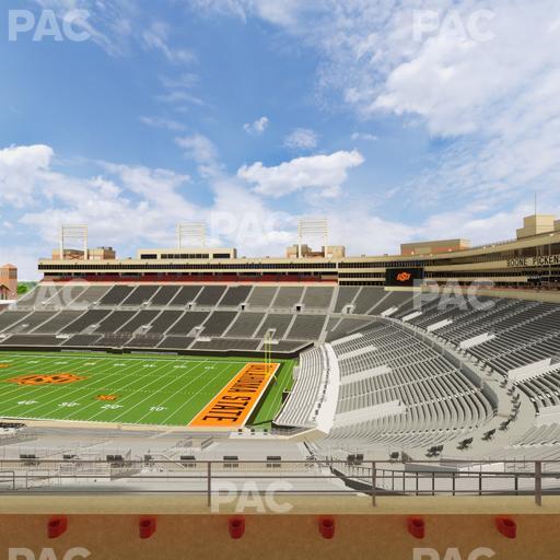 Boone Pickens Stadium - Section Club 551 Seat View