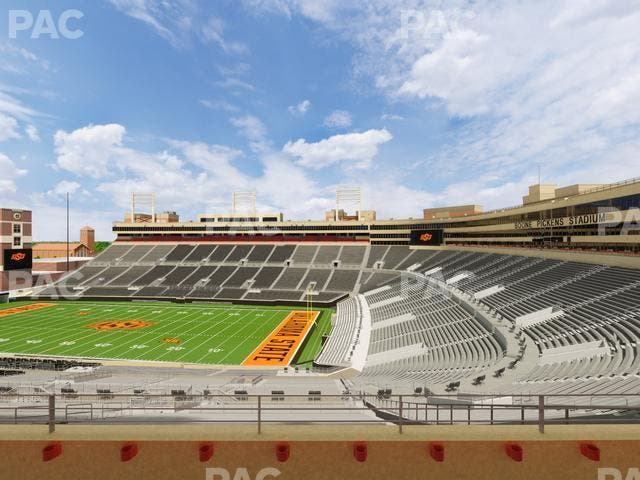 Boone Pickens Stadium - Section Club 551 Seat View
