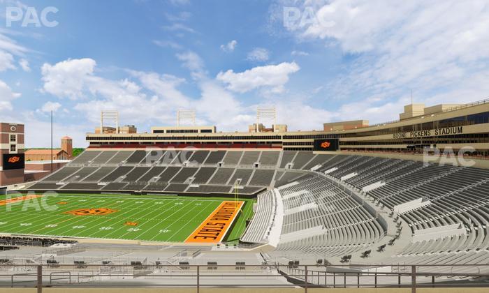 Boone Pickens Stadium - Section Club 551 Seat View