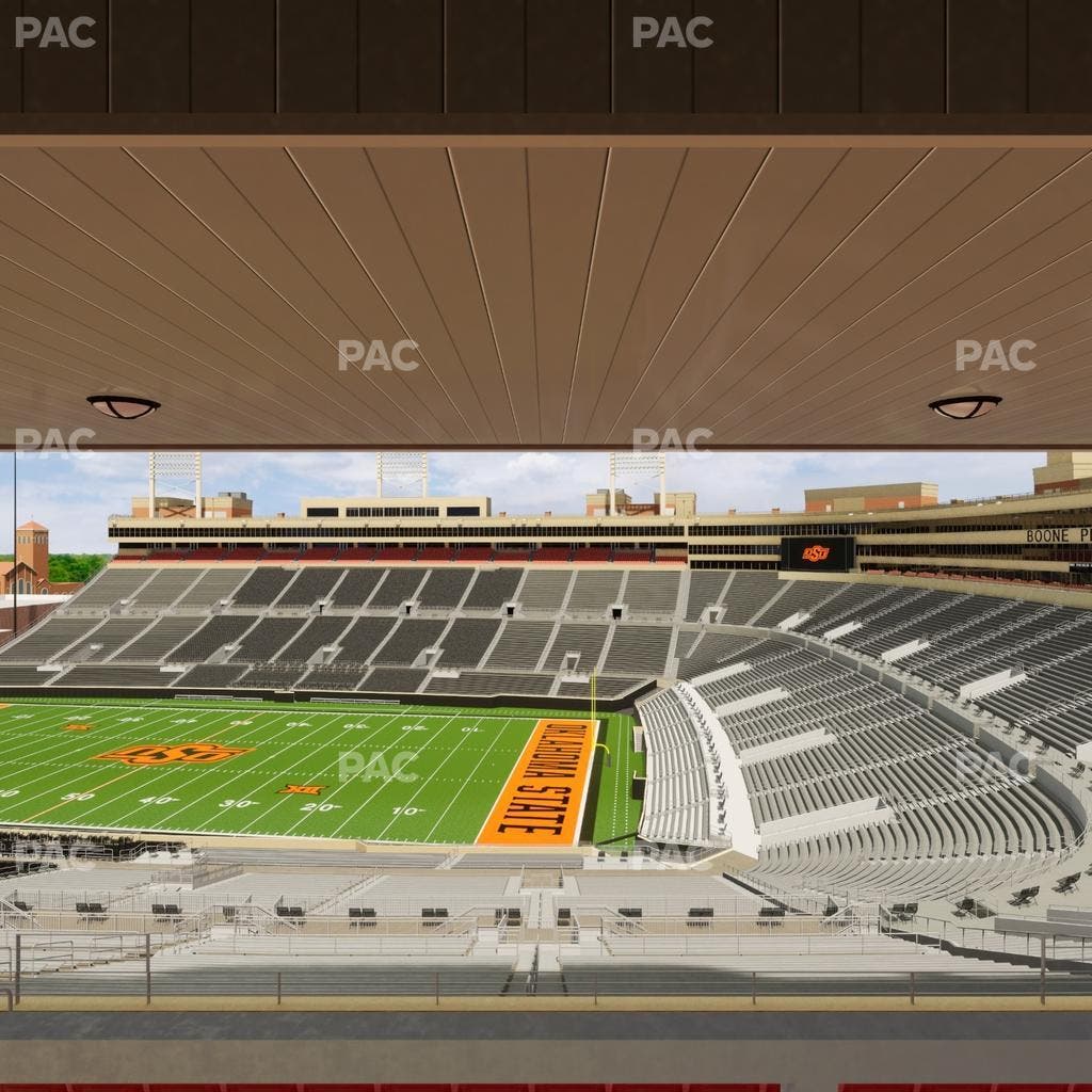 Boone Pickens Stadium - Section Club 552 Seat View
