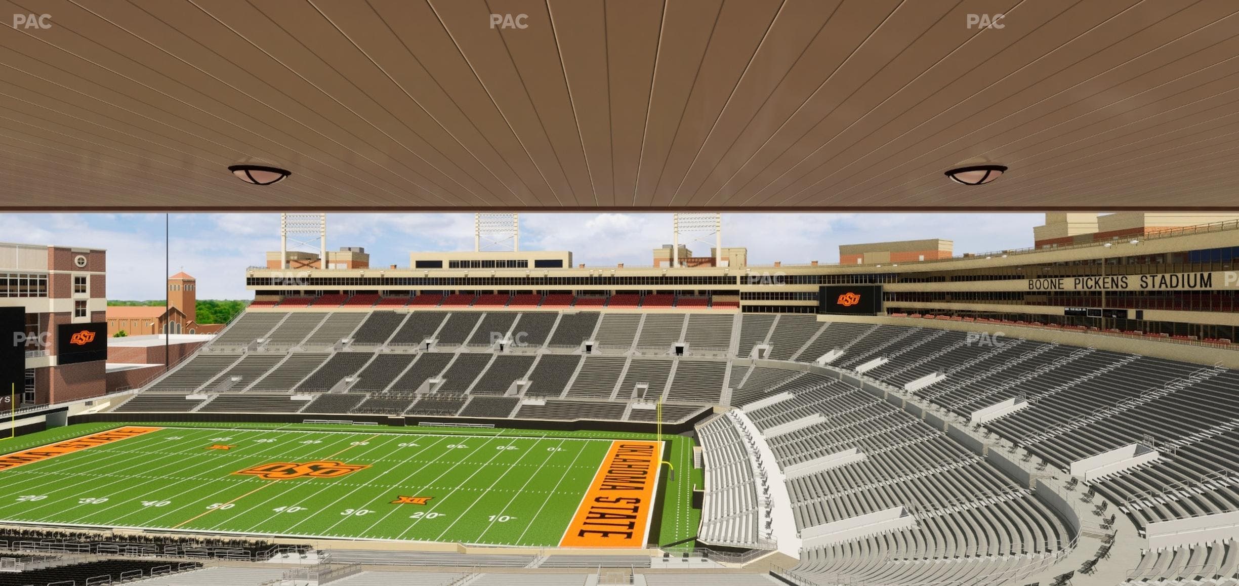 Boone Pickens Stadium - Section Club 552 Seat View