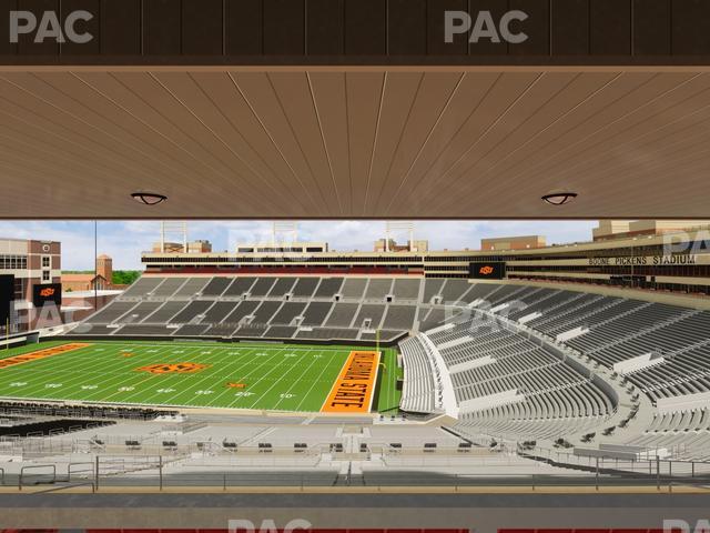 Boone Pickens Stadium - Section Club 552 Seat View Boone Pickens Stadium - Section Club 552 Seat View