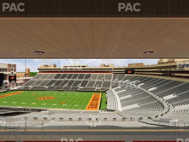 Boone Pickens Stadium - Section Club 552 Seat View