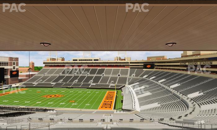 Boone Pickens Stadium - Section Club 552 Seat View
