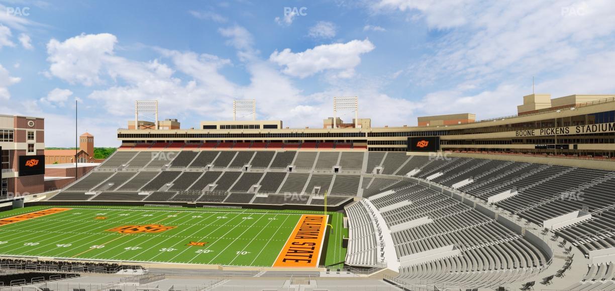 Boone Pickens Stadium - Section Club 552 Seat View