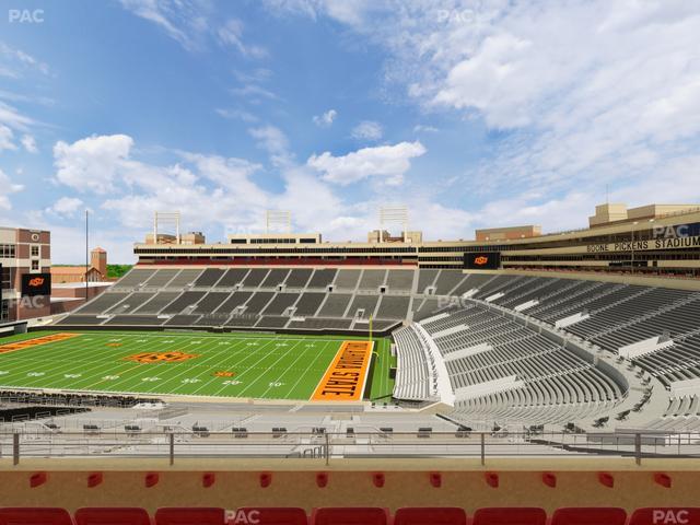 Boone Pickens Stadium - Section Club 552 Seat View