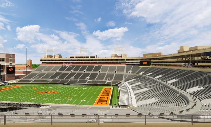 Boone Pickens Stadium - Section Club 552 Seat View