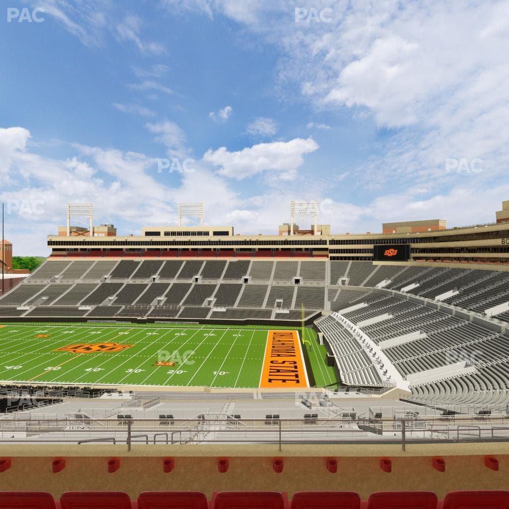 Boone Pickens Stadium - Section Club 553 Seat View