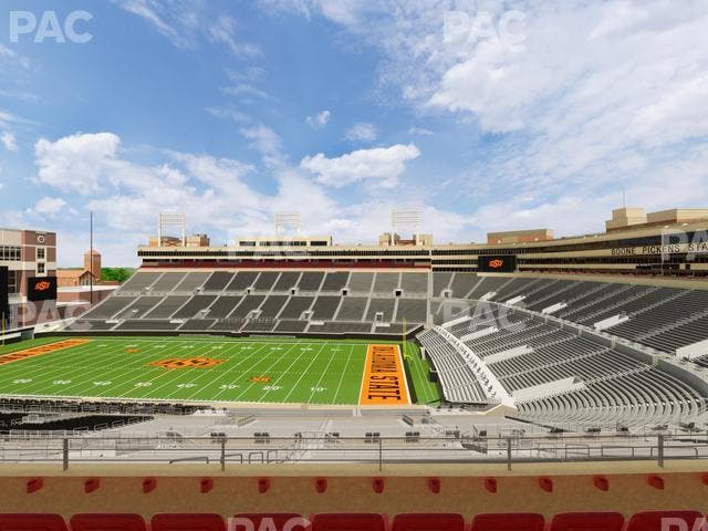 Boone Pickens Stadium - Section Club 553 Seat View