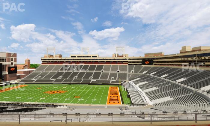 Boone Pickens Stadium - Section Club 553 Seat View