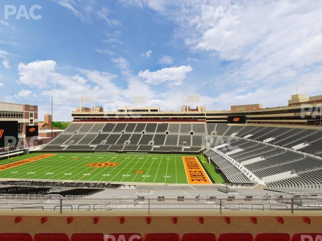 Boone Pickens Stadium - Section Club 554 Seat View Boone Pickens Stadium - Section Club 554 Seat View