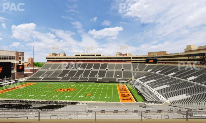 Boone Pickens Stadium - Section Club 554 Seat View