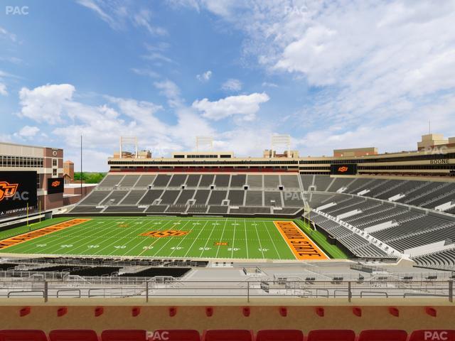 Boone Pickens Stadium - Section Club 555 Seat View