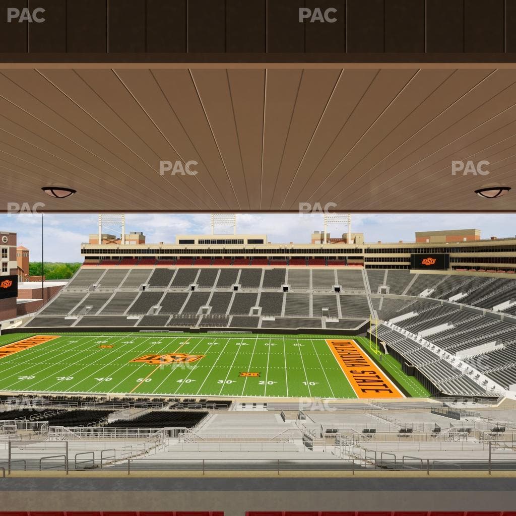 Boone Pickens Stadium - Section Club 555 Seat View