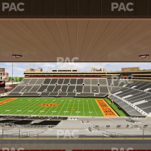 Boone Pickens Stadium - Section Club 555 Seat View