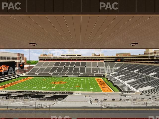 Boone Pickens Stadium - Section Club 555 Seat View
