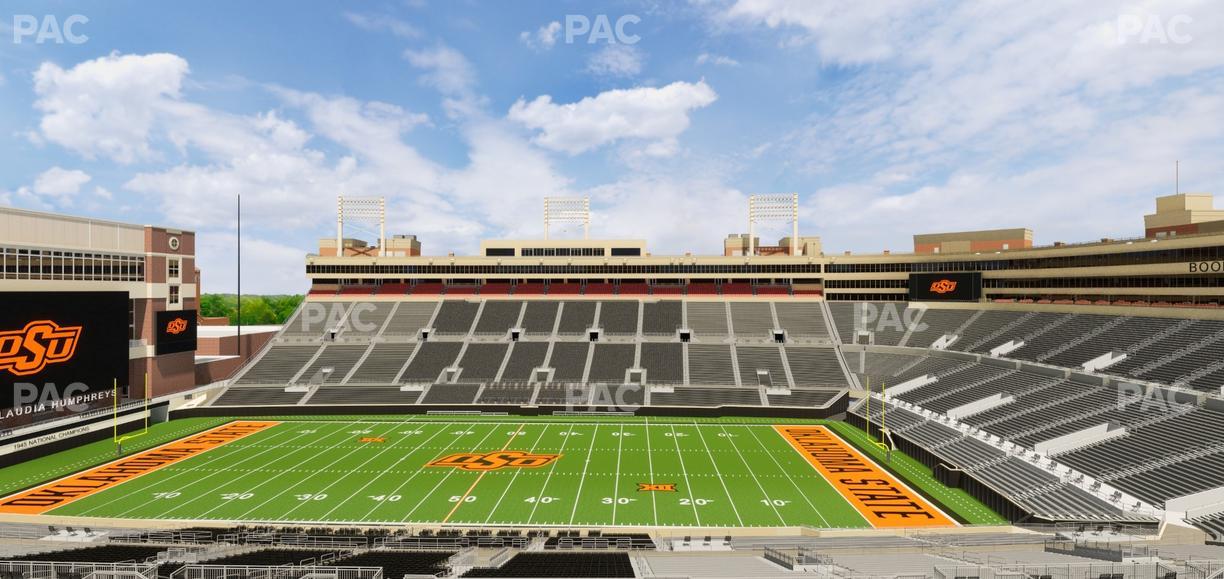 Boone Pickens Stadium - Section Club 556 Seat View