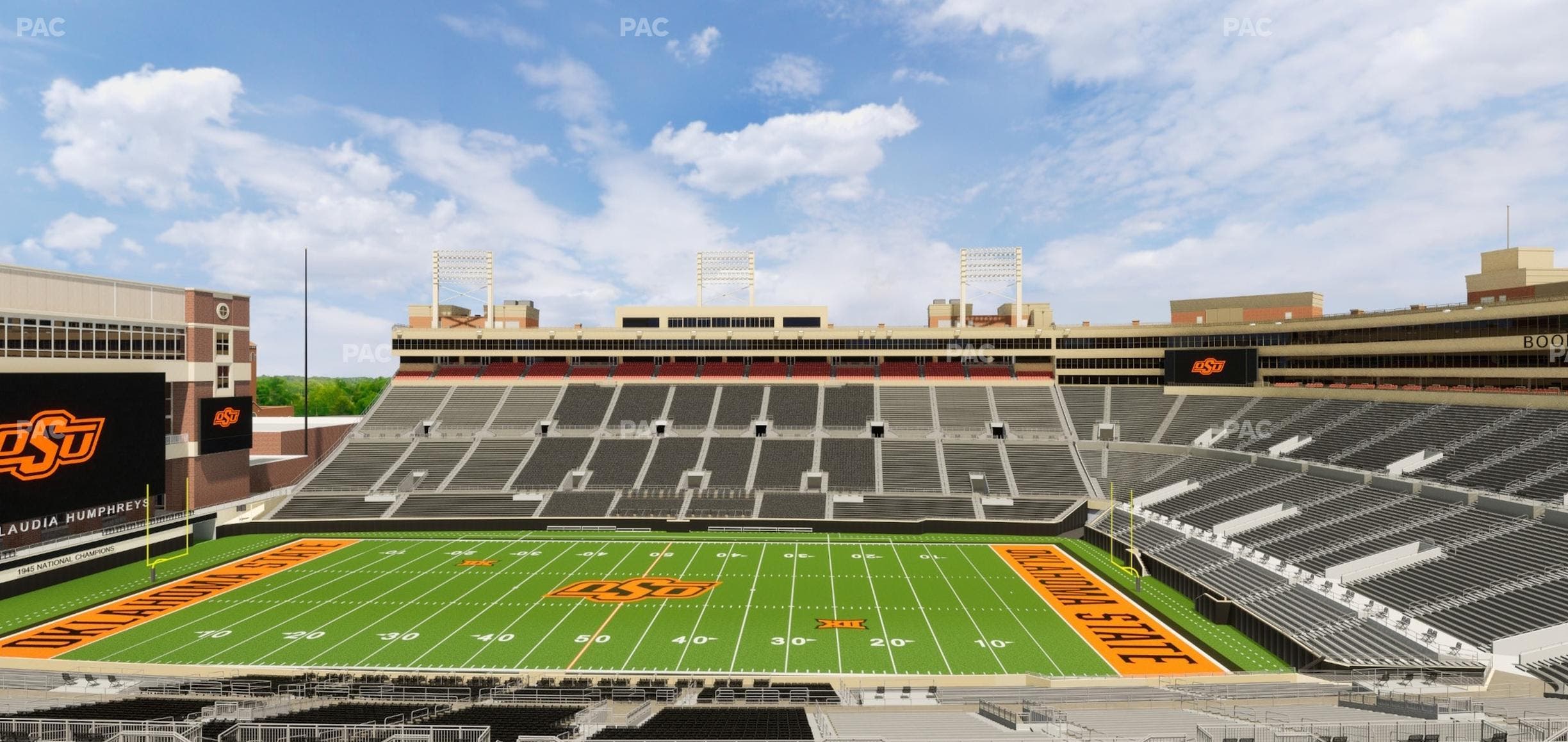 Boone Pickens Stadium - Section Club 556 Seat View