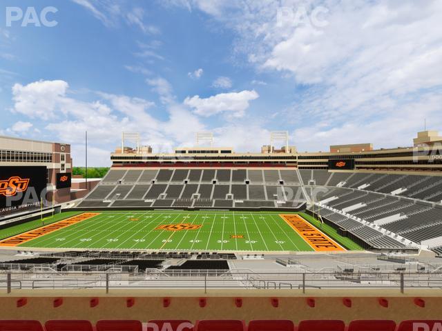 Boone Pickens Stadium - Section Club 556 Seat View Boone Pickens Stadium - Section Club 556 Seat View
