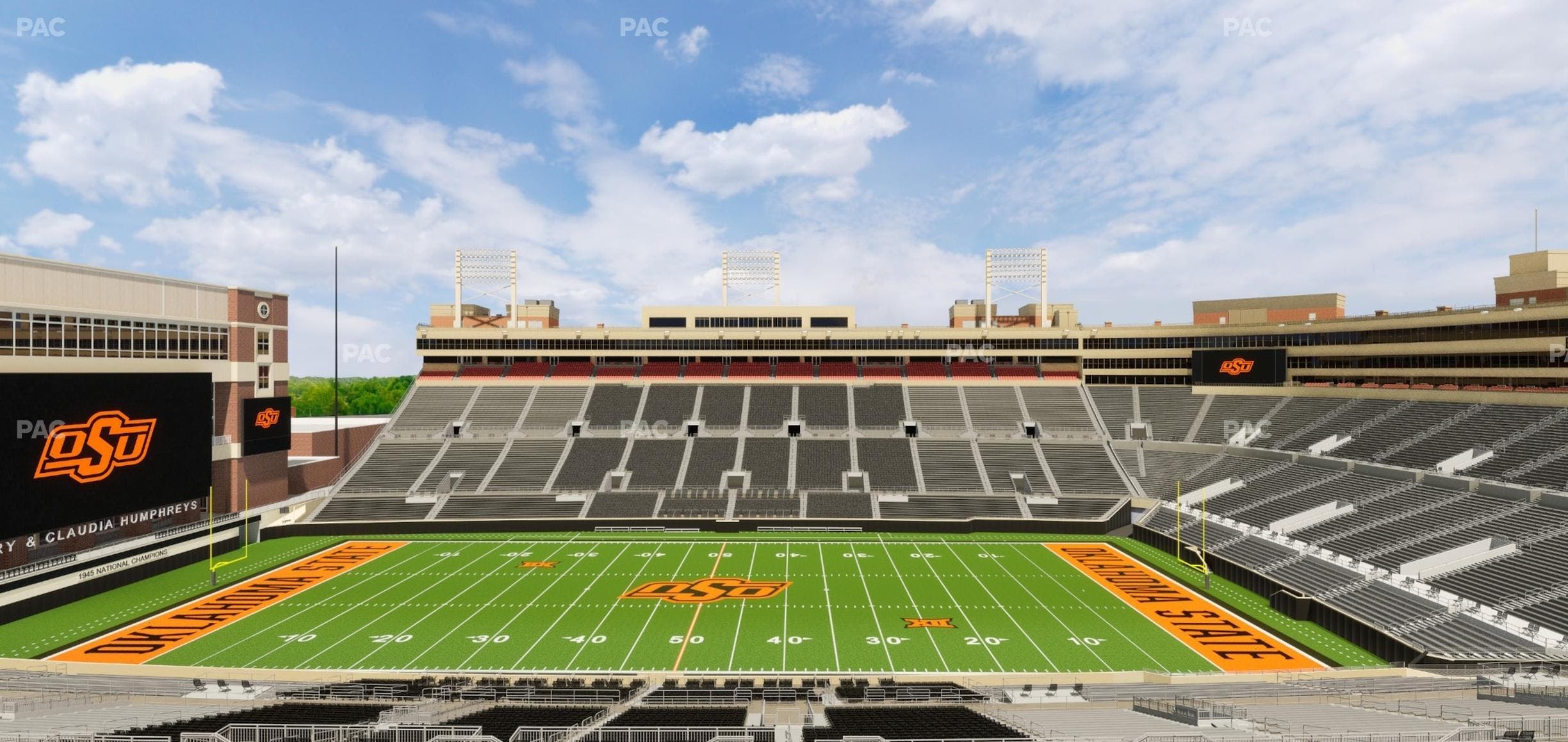 Boone Pickens Stadium - Section Club 557 Seat View