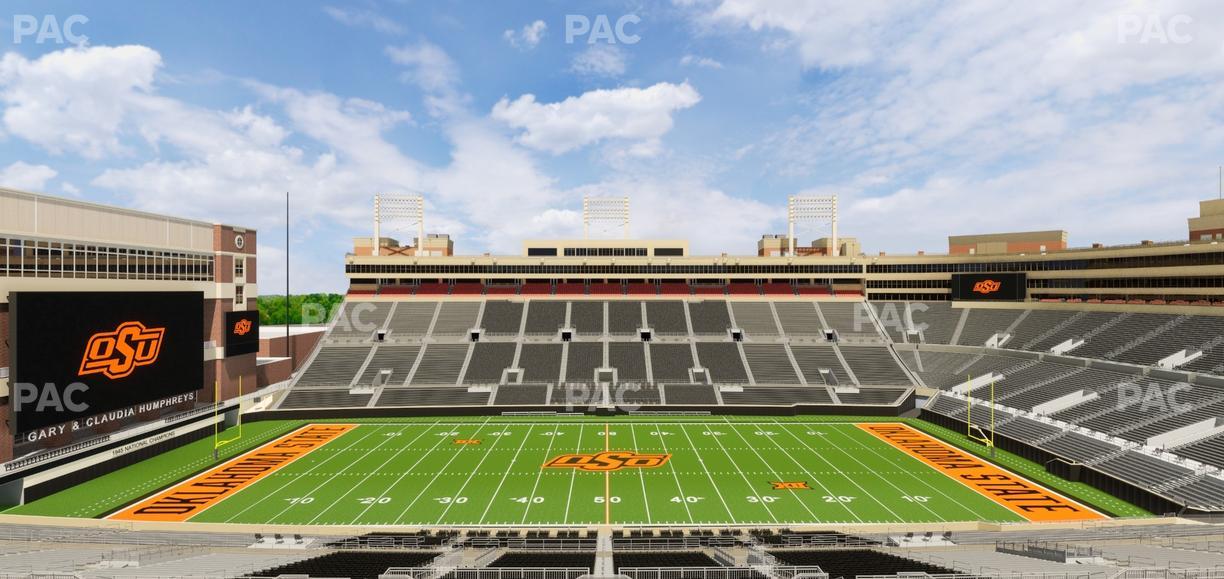 Boone Pickens Stadium - Section Club 558 Seat View
