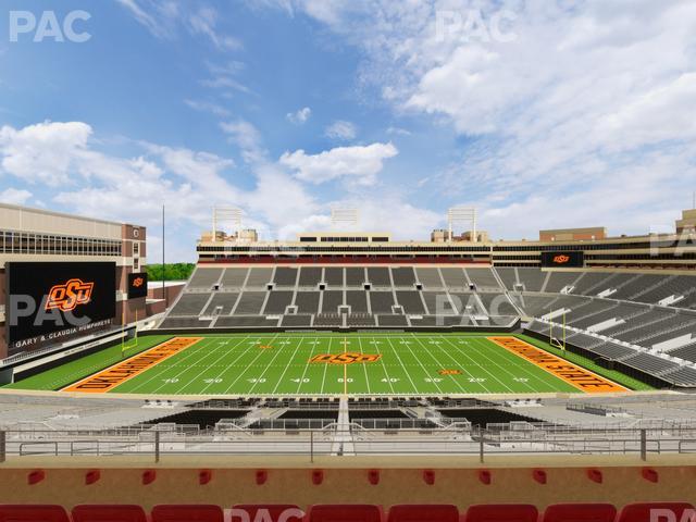 Boone Pickens Stadium - Section Club 558 Seat View Boone Pickens Stadium - Section Club 558 Seat View