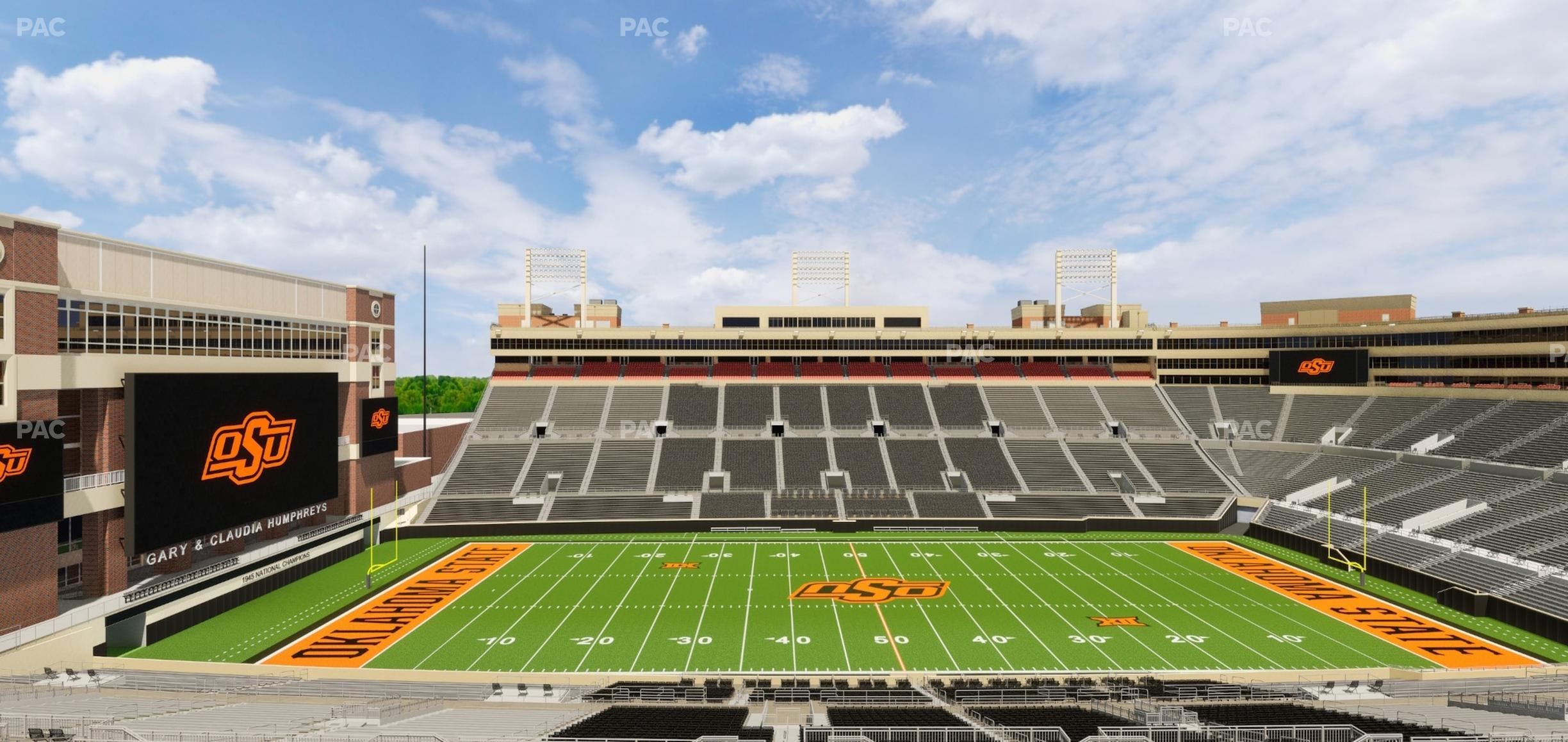 Boone Pickens Stadium - Section Club 559 Seat View