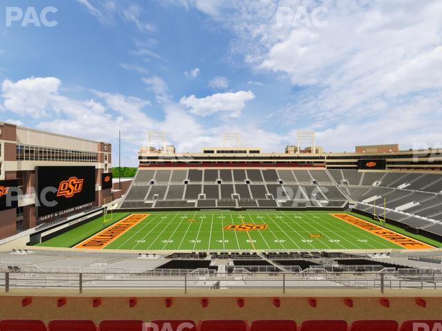 Boone Pickens Stadium - Section Club 559 Seat View Boone Pickens Stadium - Section Club 559 Seat View