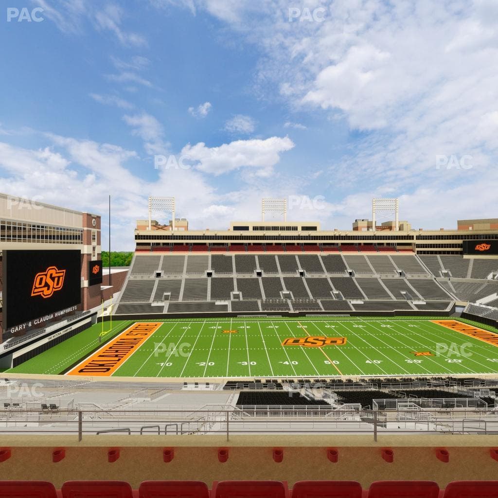 Boone Pickens Stadium - Section Club 560 Seat View