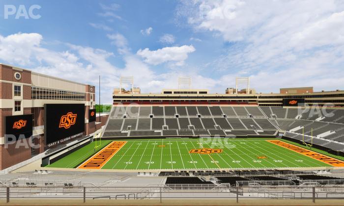Boone Pickens Stadium - Section Club 560 Seat View