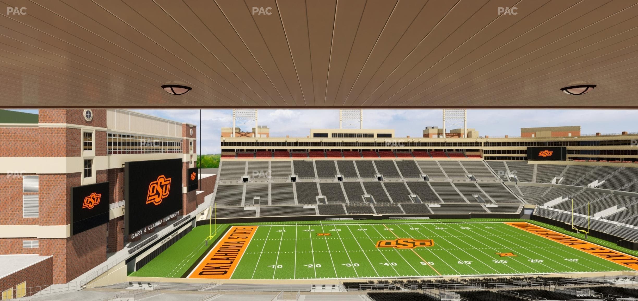 Boone Pickens Stadium - Section Club 561 Seat View