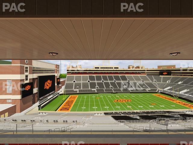 Boone Pickens Stadium - Section Club 561 Seat View Boone Pickens Stadium - Section Club 561 Seat View