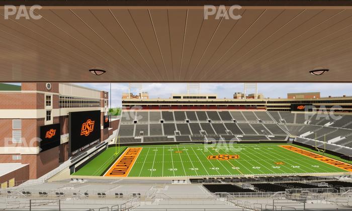Boone Pickens Stadium - Section Club 561 Seat View