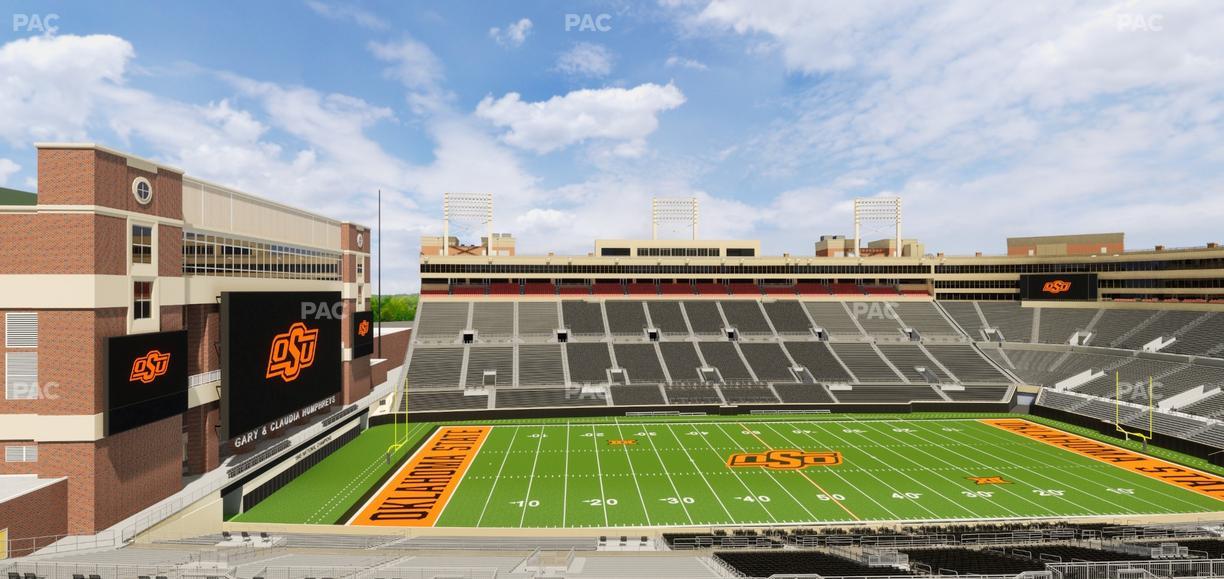 Boone Pickens Stadium - Section Club 561 Seat View