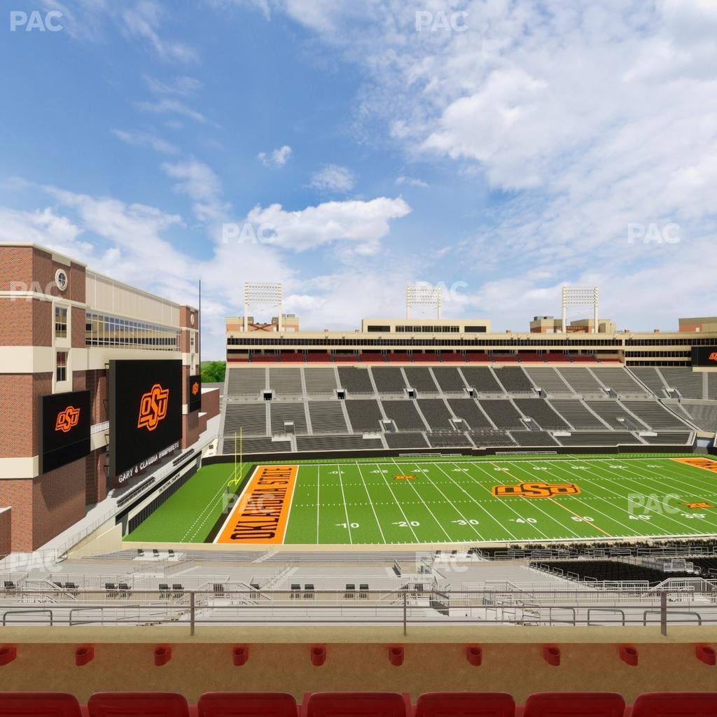 Boone Pickens Stadium - Section Club 562 Seat View