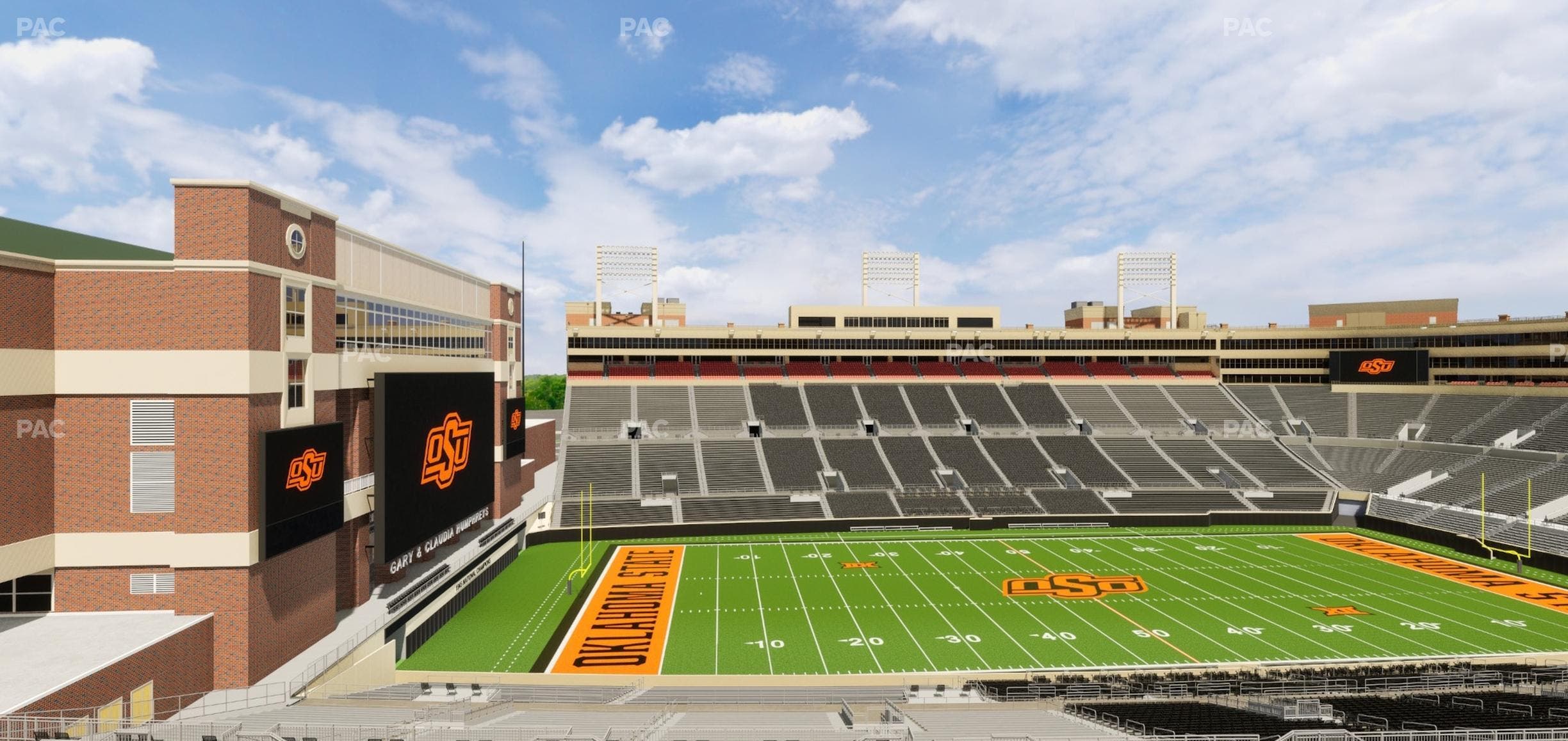 Boone Pickens Stadium - Section Club 562 Seat View