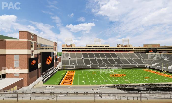 Boone Pickens Stadium - Section Club 562 Seat View
