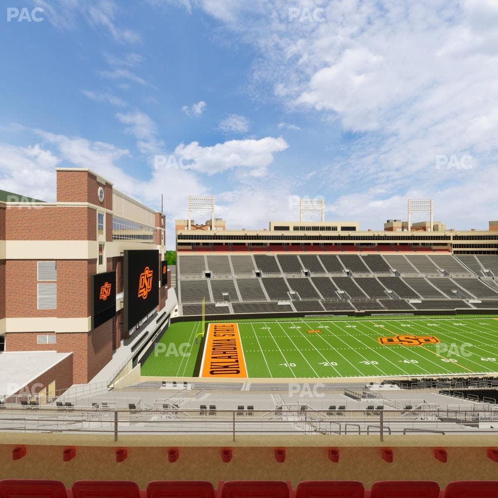 Boone Pickens Stadium - Section Club 563 Seat View