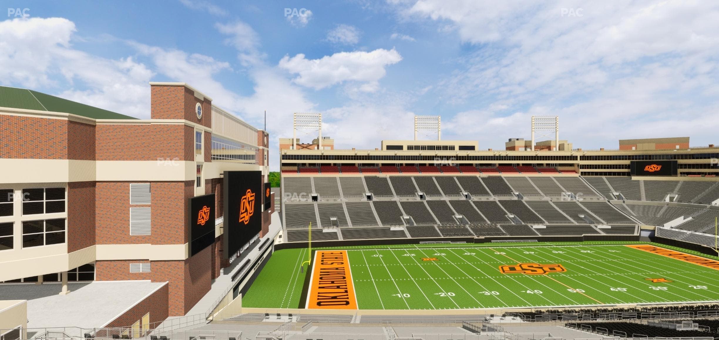 Boone Pickens Stadium - Section Club 563 Seat View