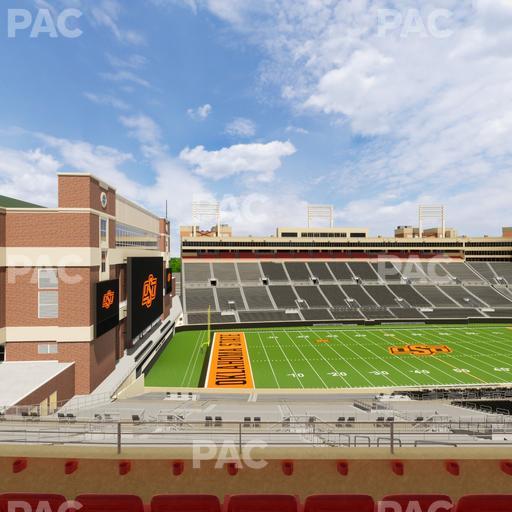 Boone Pickens Stadium - Section Club 563 Seat View