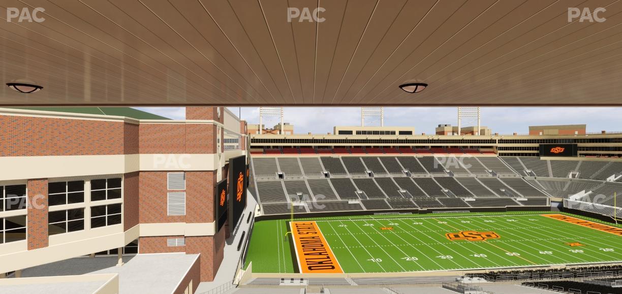 Boone Pickens Stadium - Section Club 564 Seat View
