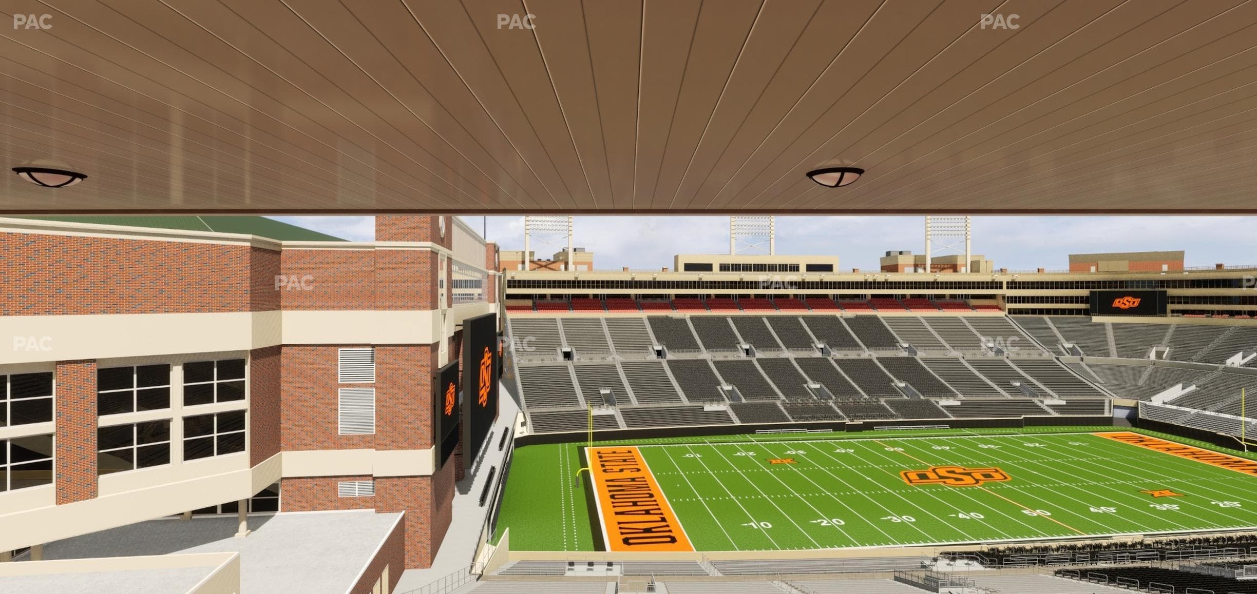 Boone Pickens Stadium - Section Club 564 Seat View