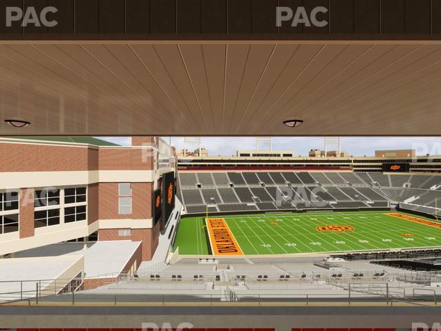 Boone Pickens Stadium - Section Club 564 Seat View Boone Pickens Stadium - Section Club 564 Seat View