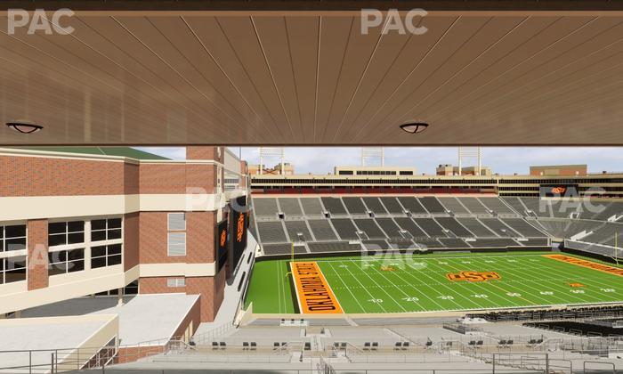 Boone Pickens Stadium - Section Club 564 Seat View